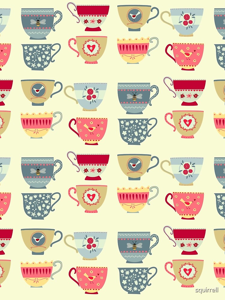 Tea Cups by squirrell