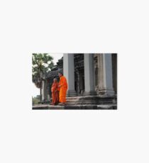 Two monks surveying Angkor Wat Art Board