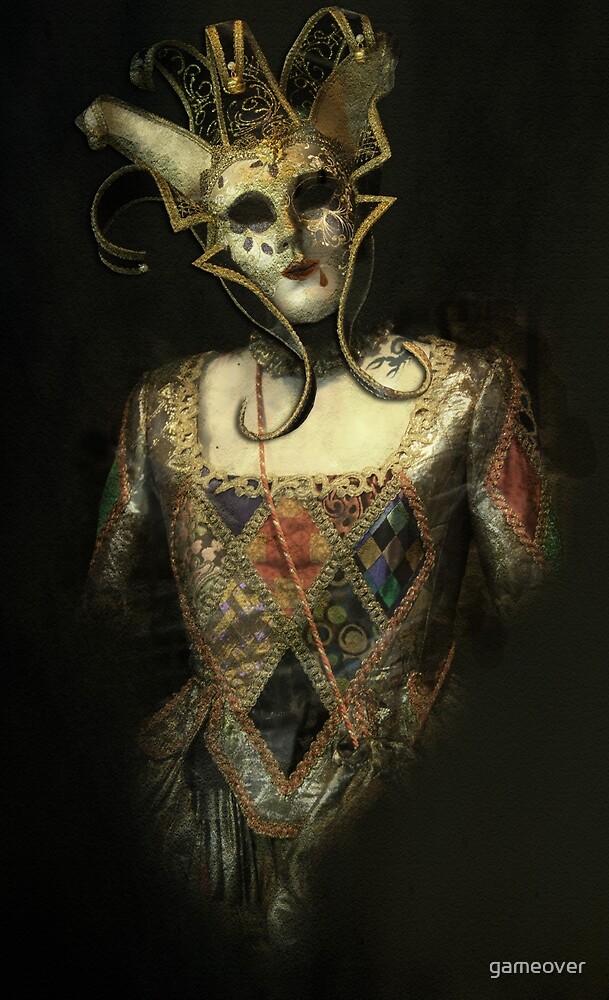 Dark Carnival, vintage mask fantasy by gameover