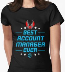 account manager - solve and travel design Women's Fitted T-Shirt