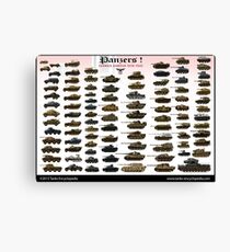 Panzers ! Canvas Print