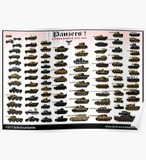 Panzers ! Poster