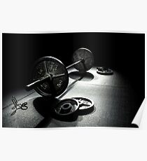 Olympic Weight Training Poster