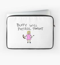 Buffy wird heute Abend Patrol Farbe Laptoptasche
