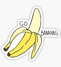 Go Bananas Sticker
