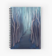 Blue Forest Spiral Notebook