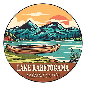 Lake Kabetogama Minnesota Fish Lover Gift Women T-shirt