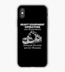 Heavy Equipment Operator T Shirt for Excavators iPhone Case