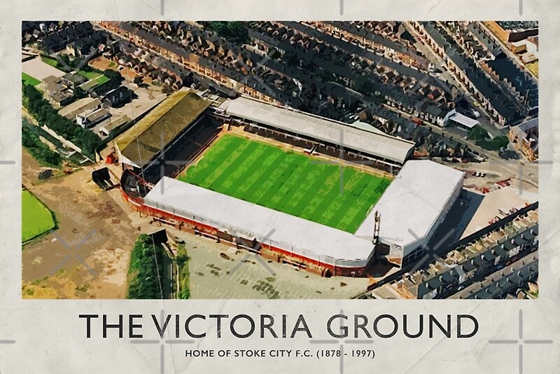 Vintage Football Grounds The Victoria Ground Stoke City Fc