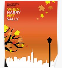 When Harry Met Sally // Minimalist Art Poster