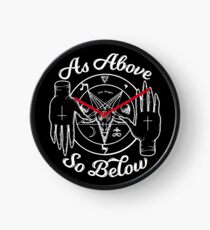 As Above So Below Clock