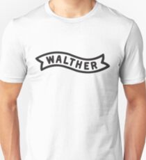 Walther Banner - Black Unisex T-Shirt