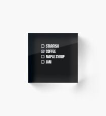 *fish Coffee 1 Acrylic Block