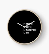 *fish Coffee 1 Clock