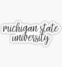 Michigan State University Sticker
