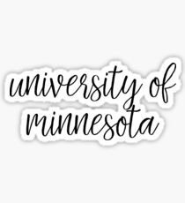 University of Minnesota Sticker