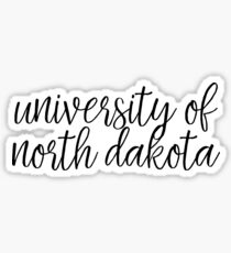 University of North Dakota Sticker