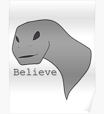 Alien Dino Poster