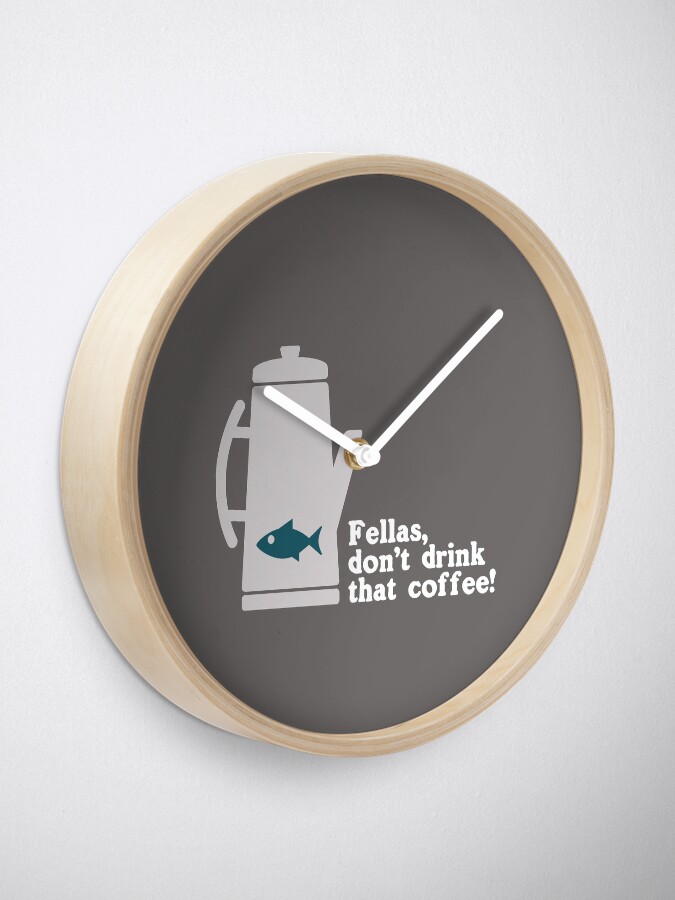 Alternate view of Fish in the Percolator Clock