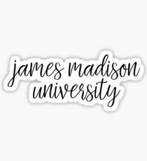 James Madison University Sticker