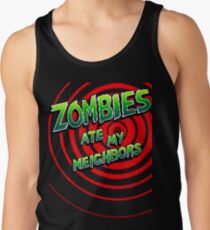 Zombies Ate My Neighbors Pixel Art Tank Top