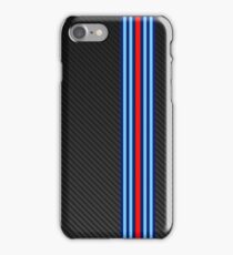 Carbon racing stripes iPhone 7 Case