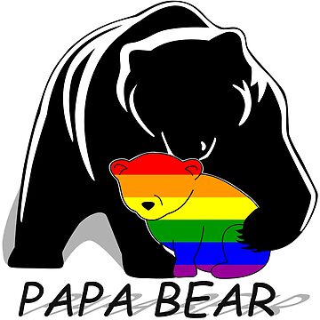 Papa Bear Gay Child Pride Coffee Mug