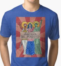 Nevertheless, She Persisted Tri-blend T-Shirt