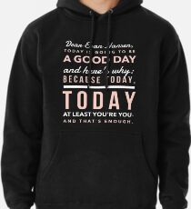 Sudadera con capucha Hoy va a ser un buen día, querido Evan Hansen
