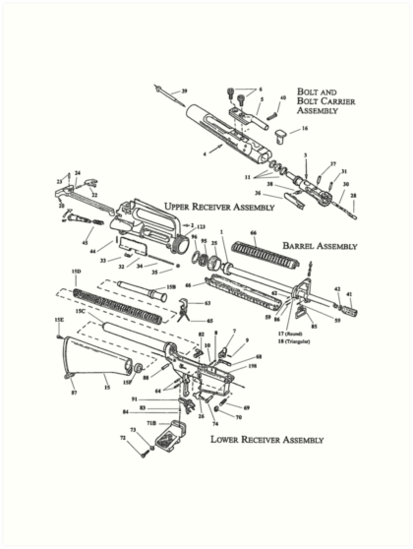 Ar 15 Bolt Schematic