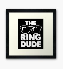 The Ring Dude Shirt Framed Print