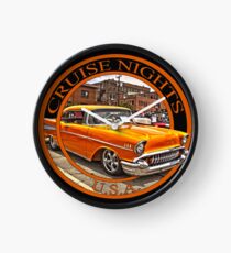 Cruise Nights U S A #5 Clock