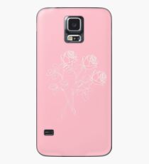 Pink and white // roses Case/Skin for Samsung Galaxy
