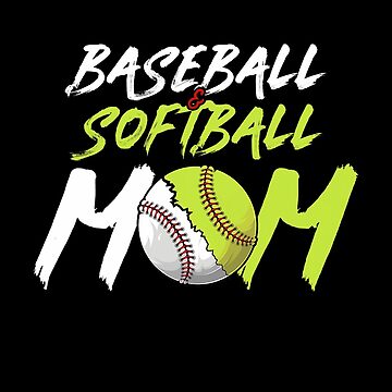 Meme Life Softball Baseball Mothers Day | Magnet