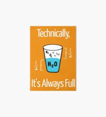 Funny Science Humor Art Board