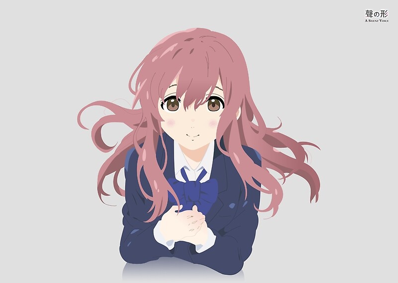 A Silent Voice Nishimiya Shouko Posters By Artsy Axion Redbubble