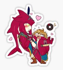 sidon is too heavy Sticker