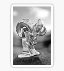 Dodge Ram Hood Ornament-049bw Sticker