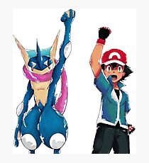 Bond Phenomenon XY & Z 29 (Ash and Greninja version) Photographic Print