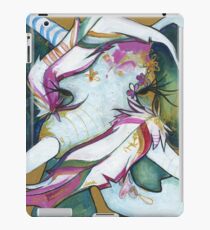 ELEPHANT FEATHERS GOLD and GREEN iPad Case/Skin