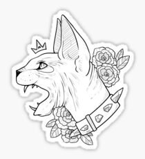 King Sphynx Sticker