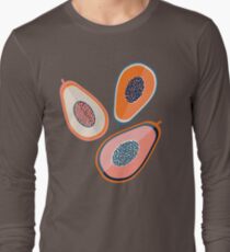Papayas Long Sleeve T-Shirt