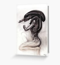 Alien - Xenomorph Greeting Card