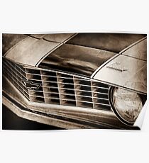 1969 Chevrolet Camaro Z 28 Grille Emblem-1363s Poster
