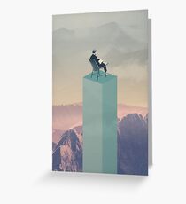 Collage Art Greeting Card