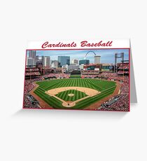 Cardinals Baseball Greeting Card