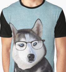 Mr Siberian Husky Graphic T-Shirt