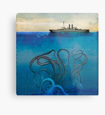 Sea Monster Metal Print