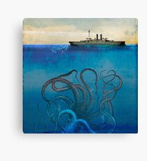 Sea Monster Canvas Print