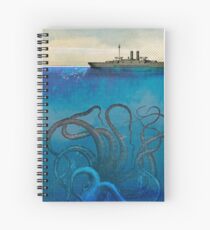 Sea Monster Spiral Notebook